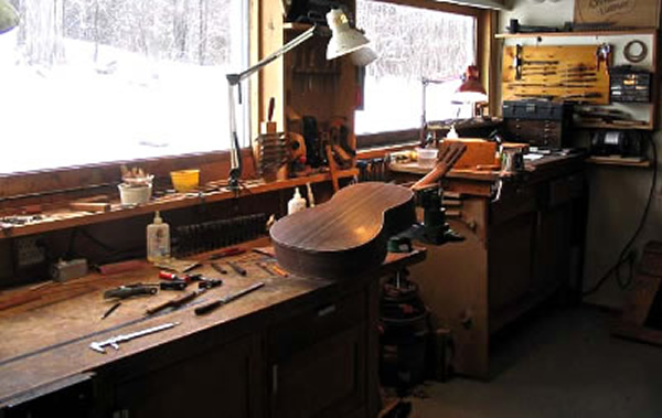Oskar Graf's workshop