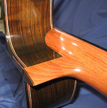 A classical, custom cutaway